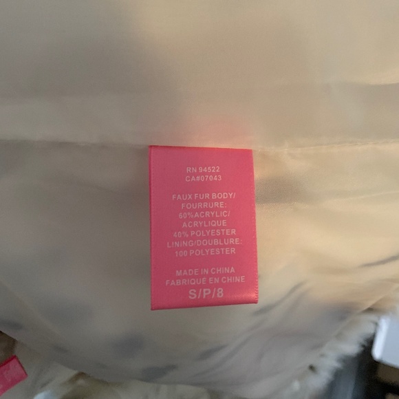 Girls Faux fur vest - Picture 4 of 5